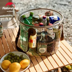 Grand seau à eau pliable NATUREHIKE pour le camping et les voyages